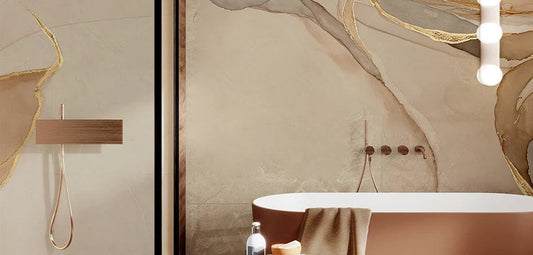 carta da parati per il bagno