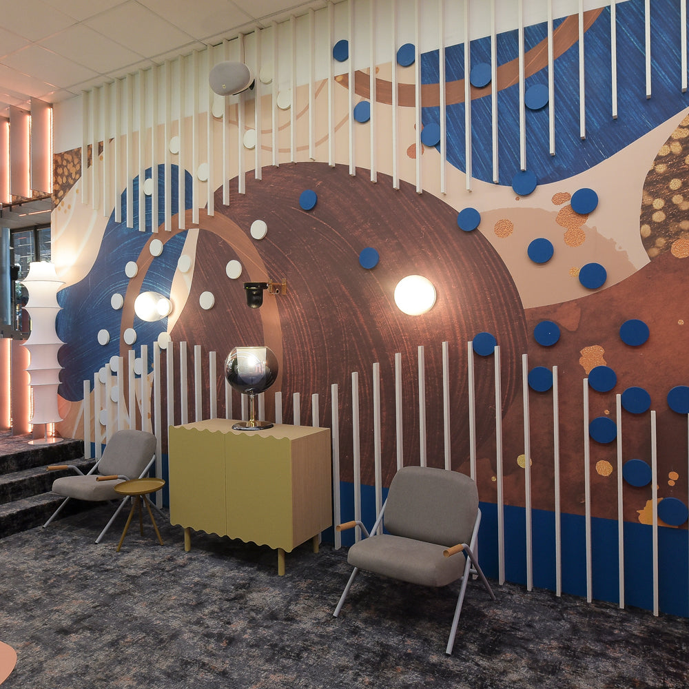 Carta da parati Terra e mare - soggiorno, corridoio Carta da parati Terra e mare - soggiorno, corridoio