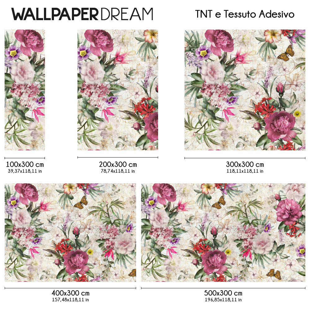 Carta da parati Primavera dimensioni TNT Carta da parati Primavera dimensioni TNT