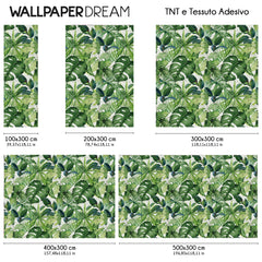 Carta da parati Jungle leaves dimensioni TNT Carta da parati Jungle leaves dimensioni TNT
