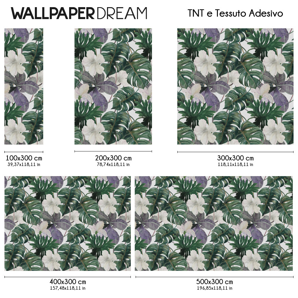 Carta da parati Vintage jungle dimensioni TNT Carta da parati Vintage jungle dimensioni TNT