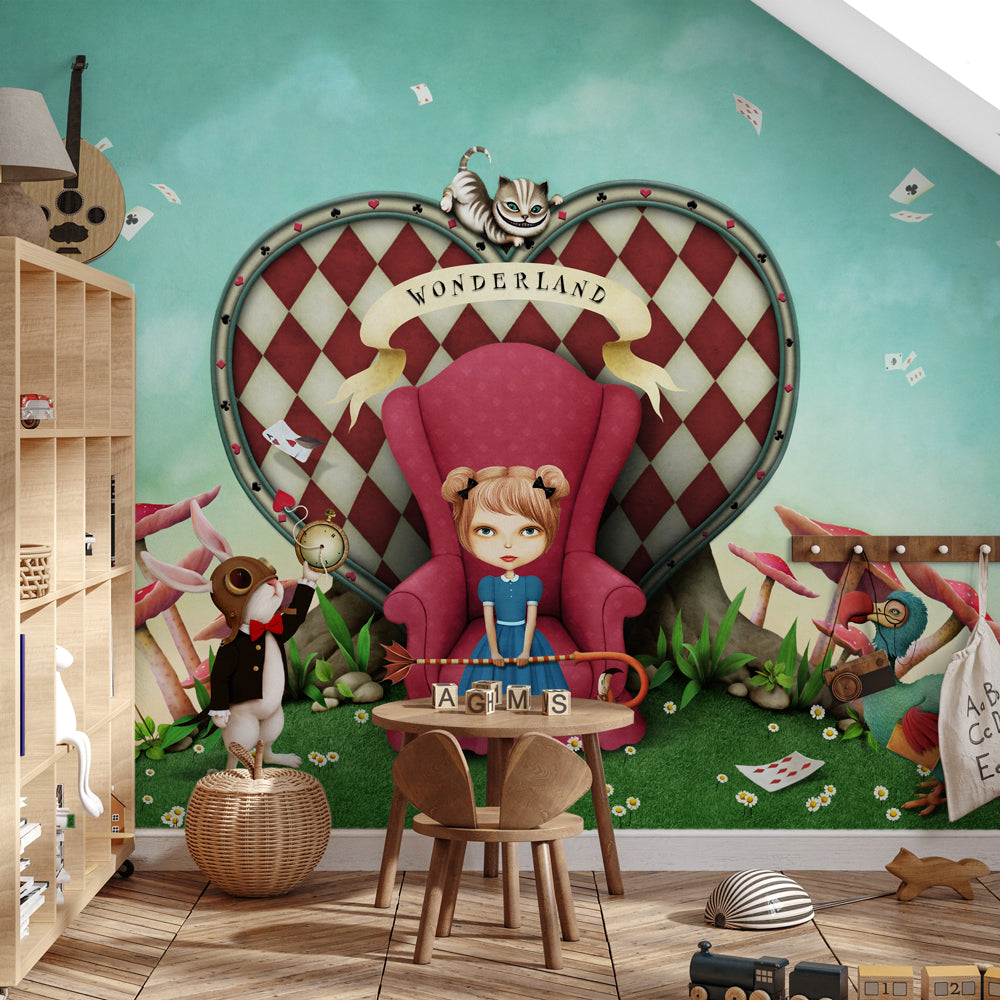 Carta da parati Alice's journey per bambini 2 Carta da parati Alice's journey per bambini 2