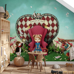 Carta da parati Alice's journey per bambini 2 Carta da parati Alice's journey per bambini 2