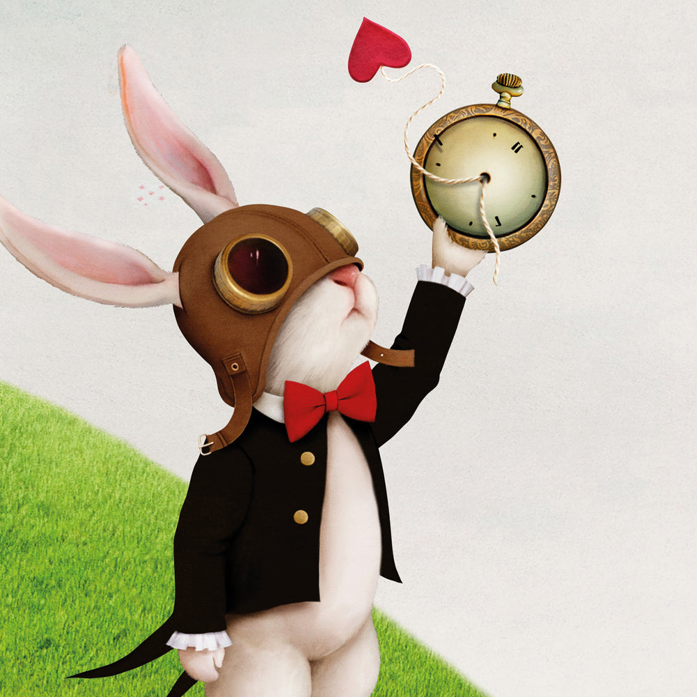 Carta da parati Alice's journey dettaglio Carta da parati Alice's journey dettaglio