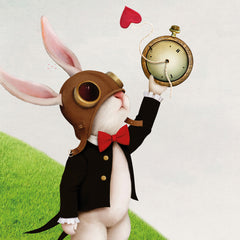 Carta da parati Alice's journey dettaglio Carta da parati Alice's journey dettaglio