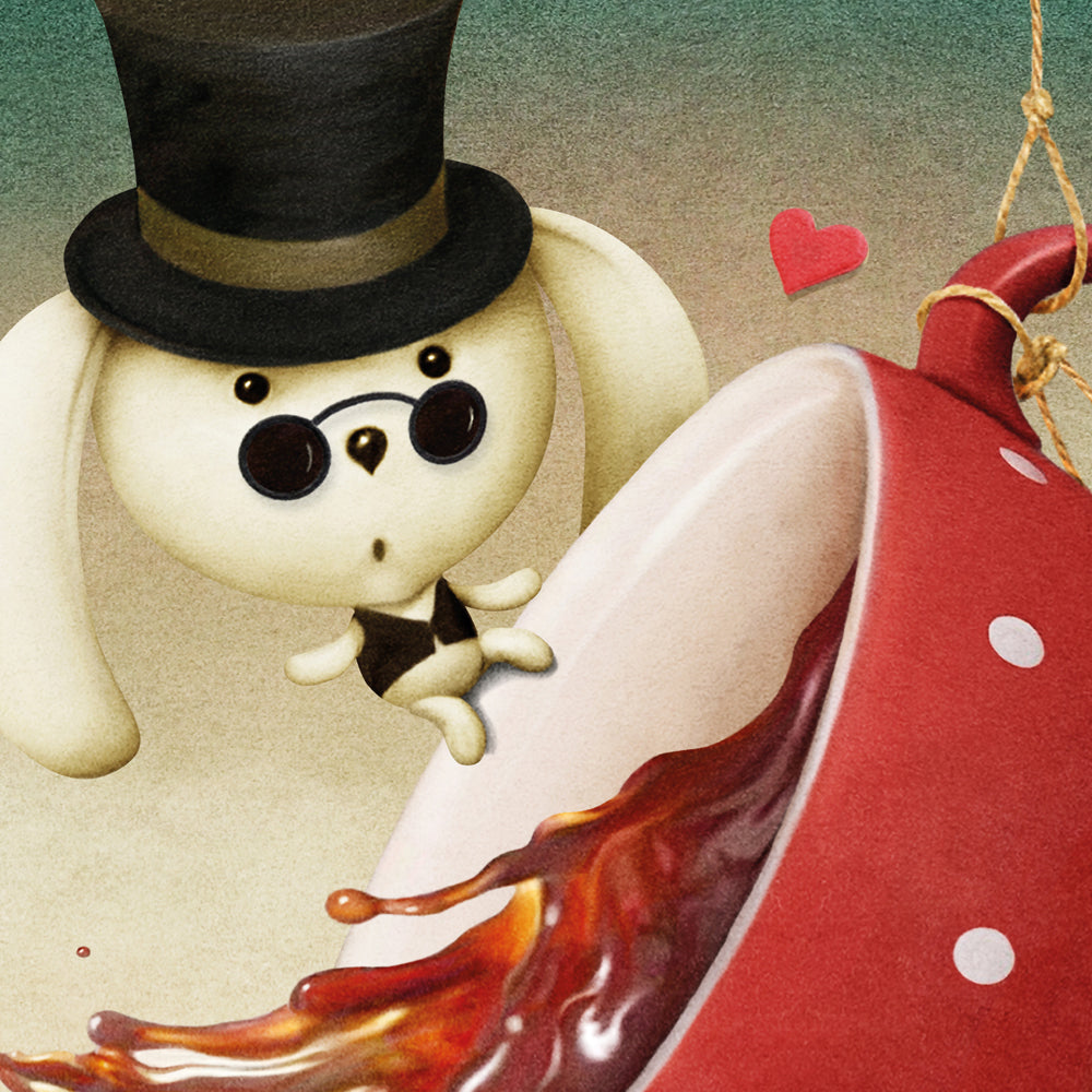 Carta da parati Alice's journey dettaglio 3 Carta da parati Alice's journey dettaglio 3