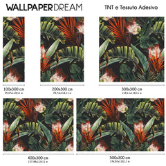 Carta da parati Tropical Leaves dimensioni TNT Carta da parati Tropical Leaves dimensioni TNT