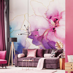 Carta da parati fiori d'acqua - soggiorno Carta da parati fiori d'acqua - soggiorno