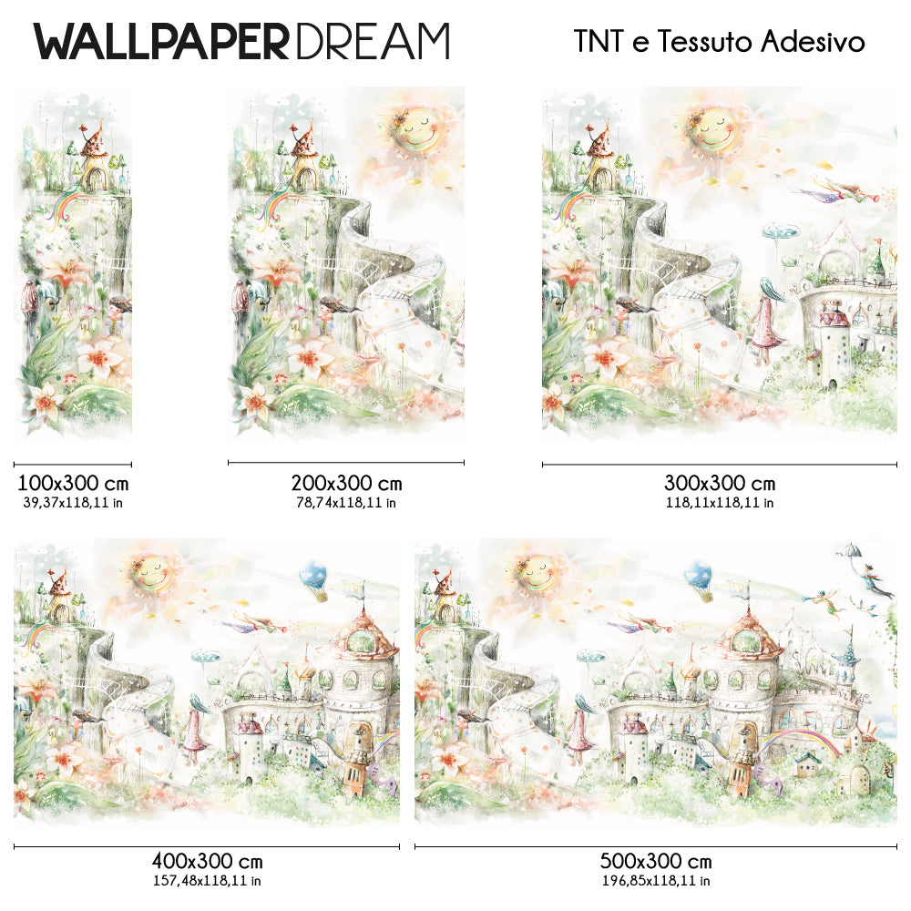 Carta da parati Dolce fiaba dimensioni TNT Carta da parati Dolce fiaba dimensioni TNT