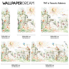 Carta da parati Dolce fiaba dimensioni TNT Carta da parati Dolce fiaba dimensioni TNT