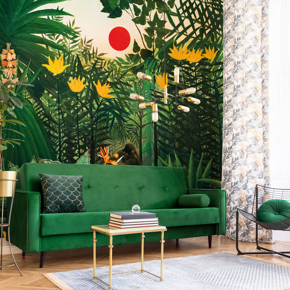 Carta da parati Paesaggio esotico - soggiorno Carta da parati Paesaggio esotico - soggiorno