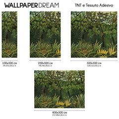 Carta da parati L'arte di Rousseau - dimensioni TNT Carta da parati L'arte di Rousseau - dimensioni TNT