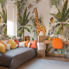 Carta da parati Safari - per bambini Carta da parati Safari - per bambini