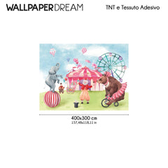 Carta da parati Dolce circo dimensioni TNT Carta da parati Dolce circo dimensioni TNT