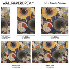 Carta da parati Kandinsky dimensioni TNT Carta da parati Kandinsky dimensioni TNT