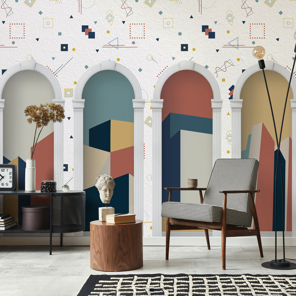 Carta da parati Archi soggiorno 3 Carta da parati Archi soggiorno 3