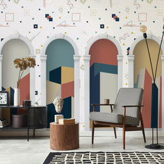 Carta da parati Archi soggiorno 3 Carta da parati Archi soggiorno 3