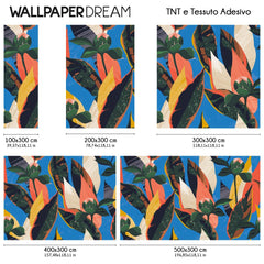 Carta da parati Peonie moderne - dimensioni TNT Carta da parati Peonie moderne - dimensioni TNT