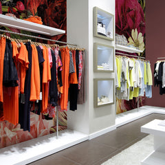 Carta da parati Profumo di rose - esercizi commerciali Carta da parati Profumo di rose - esercizi commerciali