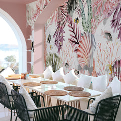 Carta da Parati Giardino marino - esercizi commerciali Carta da Parati Giardino marino - esercizi commerciali