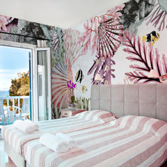 Carta da Parati Giardino marino - camera da letto Carta da Parati Giardino marino - camera da letto