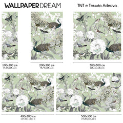 Peacocks Wall Mural Peacocks Wall Mural