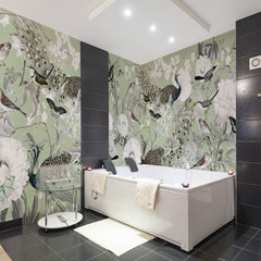 Carta da parati Pavoni - bagno Carta da parati Pavoni - bagno