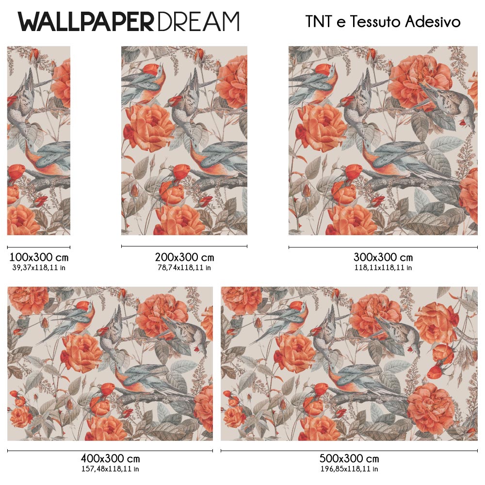 Carta da parati Passion dimensioni TNT Carta da parati Passion dimensioni TNT
