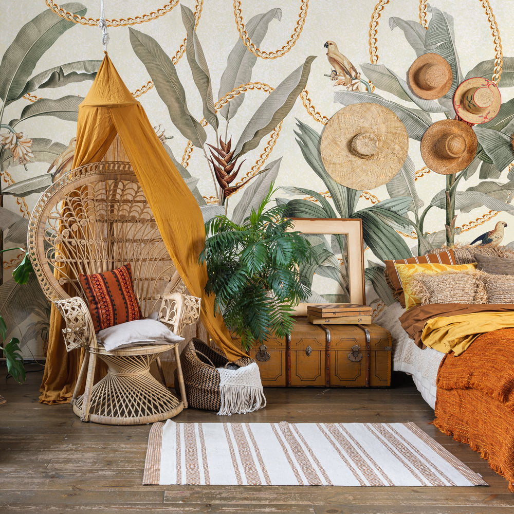 Carta da parati Tropicananas camera da letto 2 Carta da parati Tropicananas camera da letto 2