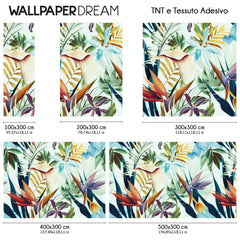 Carta da parati Strelitzie tropicali dimensioni TNT Carta da parati Strelitzie tropicali dimensioni TNT