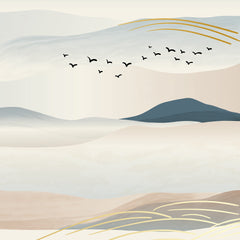 Papel Pintado Paisaje oriental Papel Pintado Paisaje oriental