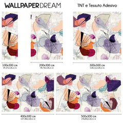 Carta da parati Decoupage moderno dimensioni TNT Carta da parati Decoupage moderno dimensioni TNT