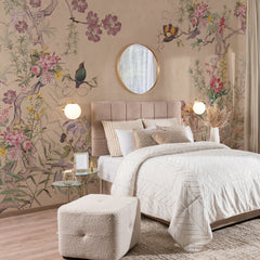 Carta da parati Antica chinoiserie - camera da letto, esercizi commerciali Carta da parati Antica chinoiserie - camera da letto, esercizi commerciali