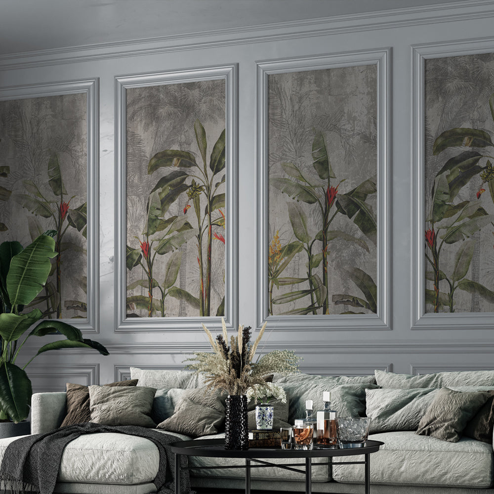 Carta da parati Natura equatoriale - soggiorno Carta da parati Natura equatoriale - soggiorno