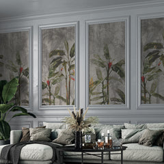 Carta da parati Natura equatoriale - soggiorno Carta da parati Natura equatoriale - soggiorno