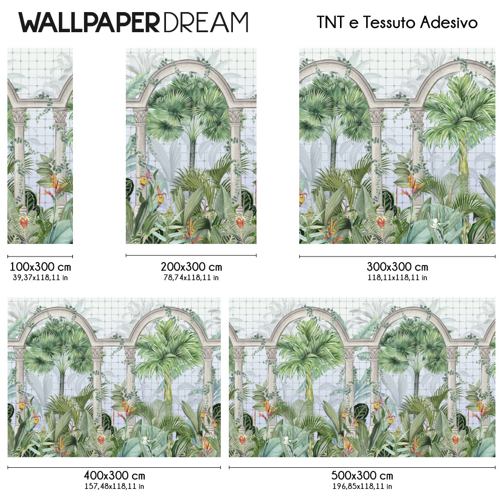 Carta da parati Serra tropicale dimensioni TNT Carta da parati Serra tropicale dimensioni TNT