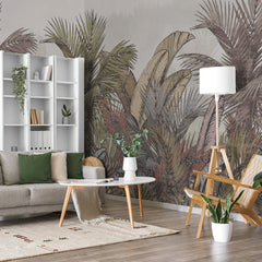 Carta da parati Palmen - sala da pranzo Carta da parati Palmen - sala da pranzo