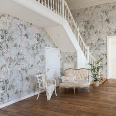 Carta da parati Floral Impression - soggiorno Carta da parati Floral Impression - soggiorno