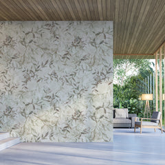 Carta da parati Botanical Birds - soggiorno Carta da parati Botanical Birds - soggiorno