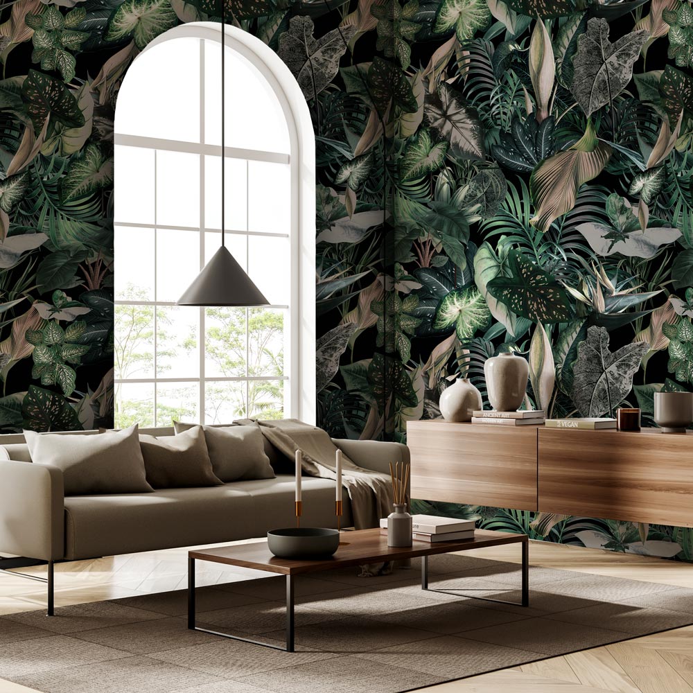 Carta da parati Flora Selvaggia - soggiorno Carta da parati Flora Selvaggia - soggiorno