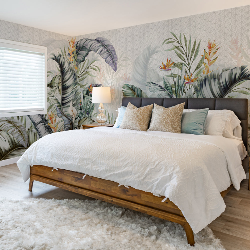 Carta da parati Delizia Di Primavera - camera da letto Carta da parati Delizia Di Primavera - camera da letto