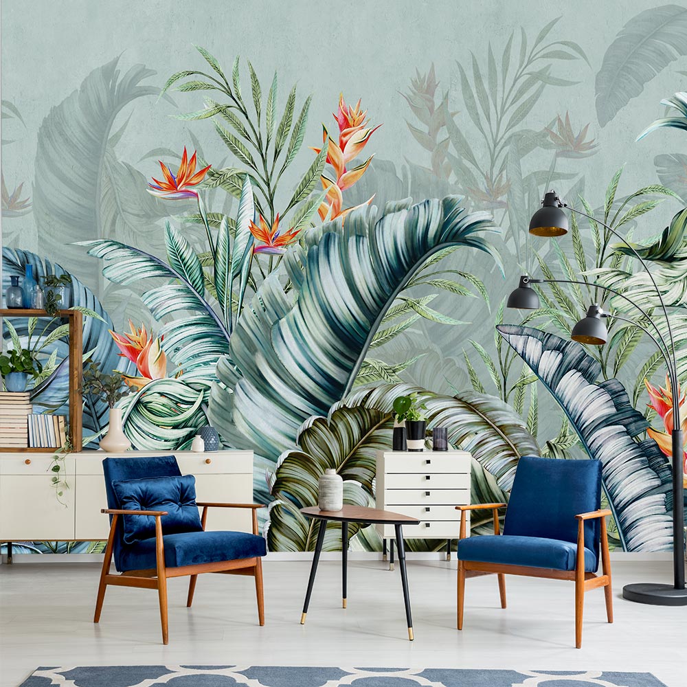 Carta da parati Delizia Di Primavera - soggiorno Carta da parati Delizia Di Primavera - soggiorno