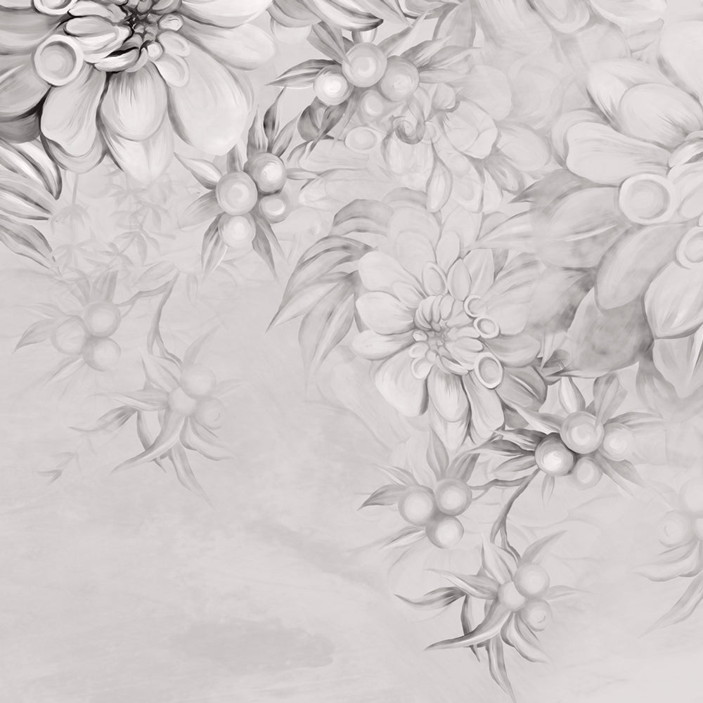 Carta da parati Bouquet etereo dettaglio Carta da parati Bouquet etereo dettaglio