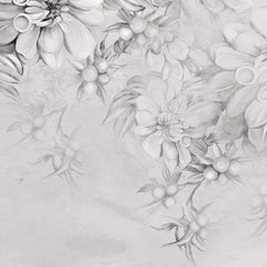 Carta da parati Bouquet etereo dettaglio Carta da parati Bouquet etereo dettaglio