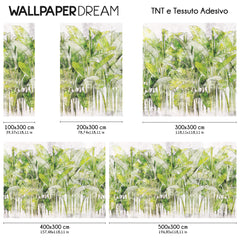 Carta da parati Foresta di palme dimensioni TNT Carta da parati Foresta di palme dimensioni TNT