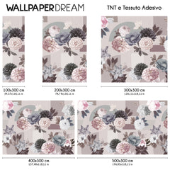 Carta da parati Brezza Cipria dimensioni TNT Carta da parati Brezza Cipria dimensioni TNT