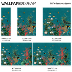 Papier Peint bleu profond Papier Peint bleu profond