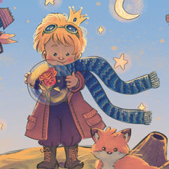 Papier Peint Le monde du Petit Prince Papier Peint Le monde du Petit Prince