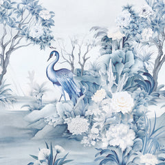 Carta da parati Blue Song dettaglio Carta da parati Blue Song dettaglio