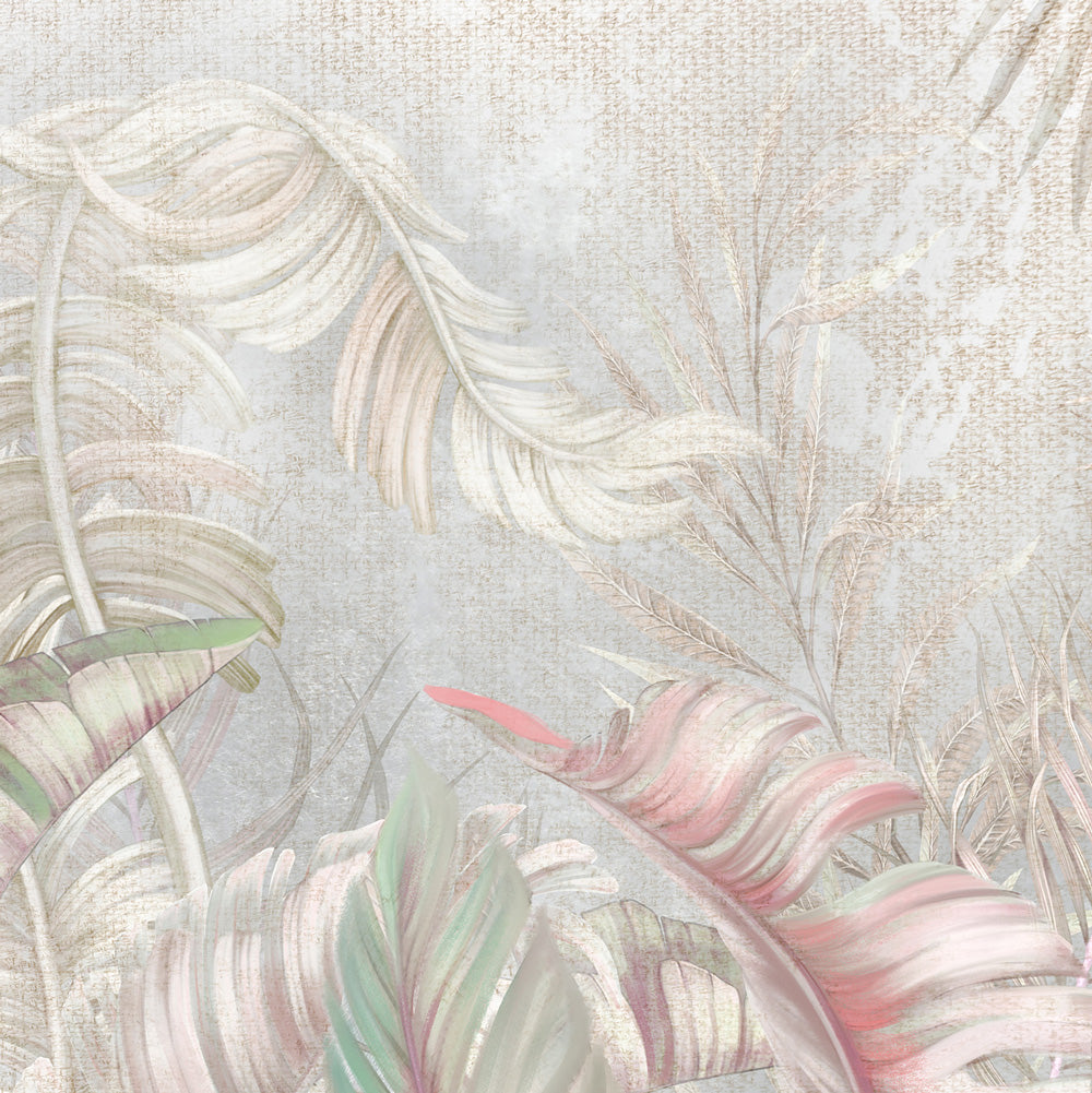 Carta da parati Tropic pastel dettaglio Carta da parati Tropic pastel dettaglio